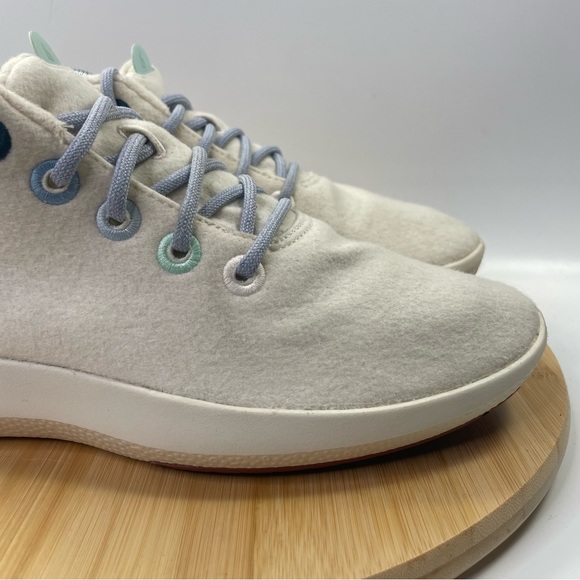 Allbirds Wool Runner Up Mizzles Womens 10 US Shoes Sneakers Frost White Hi Top - Picture 4 of 16